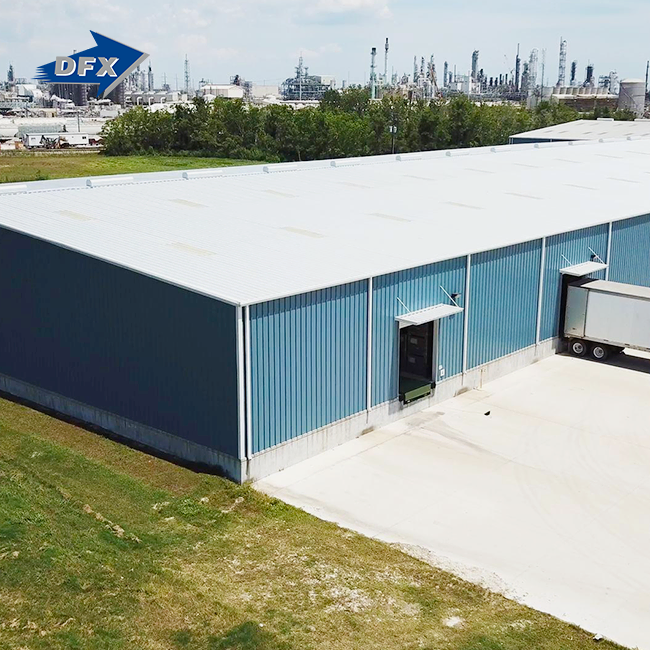 Industrial Material Storage Shed